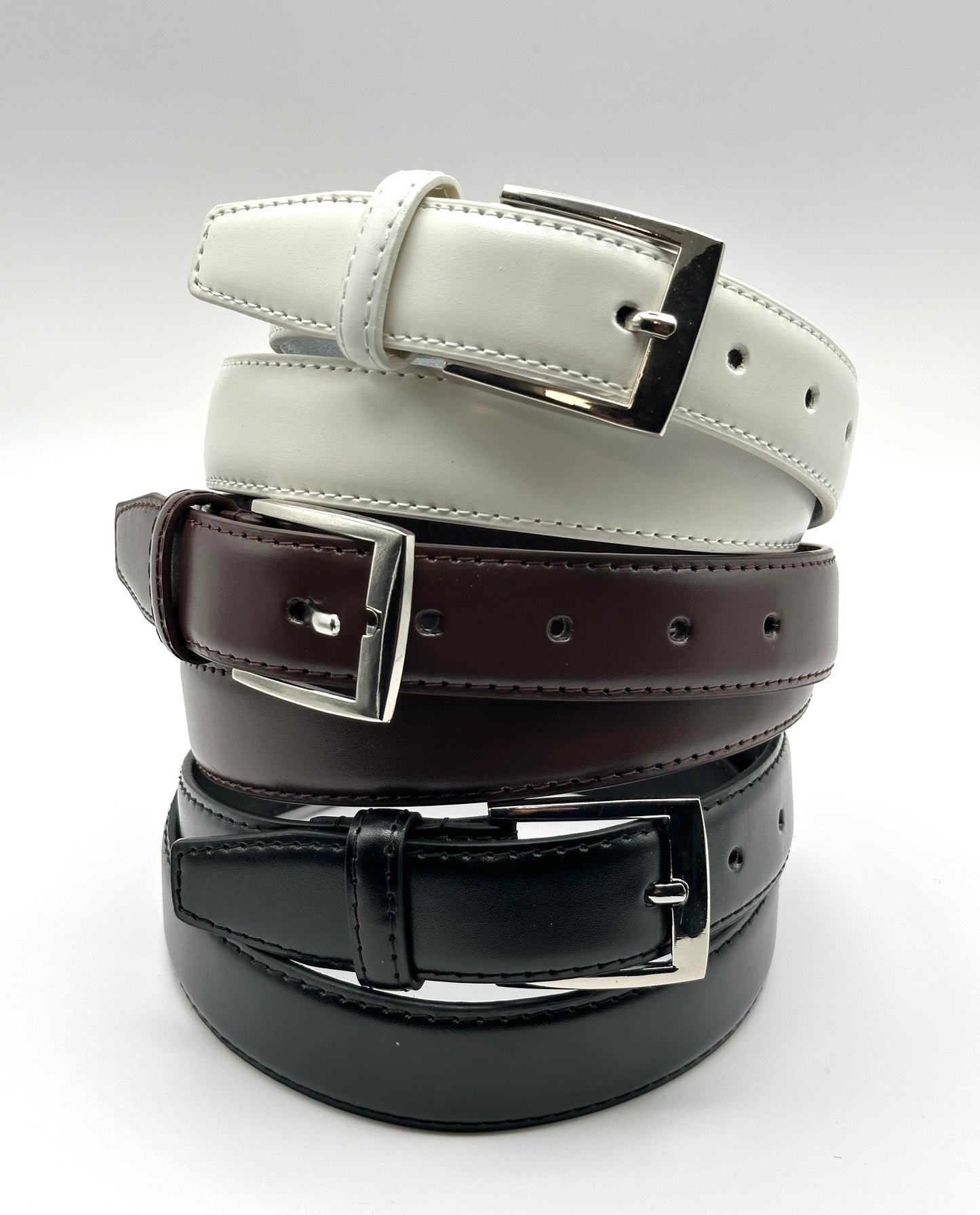 1 1/4" Genuine Leather Belt Style B
