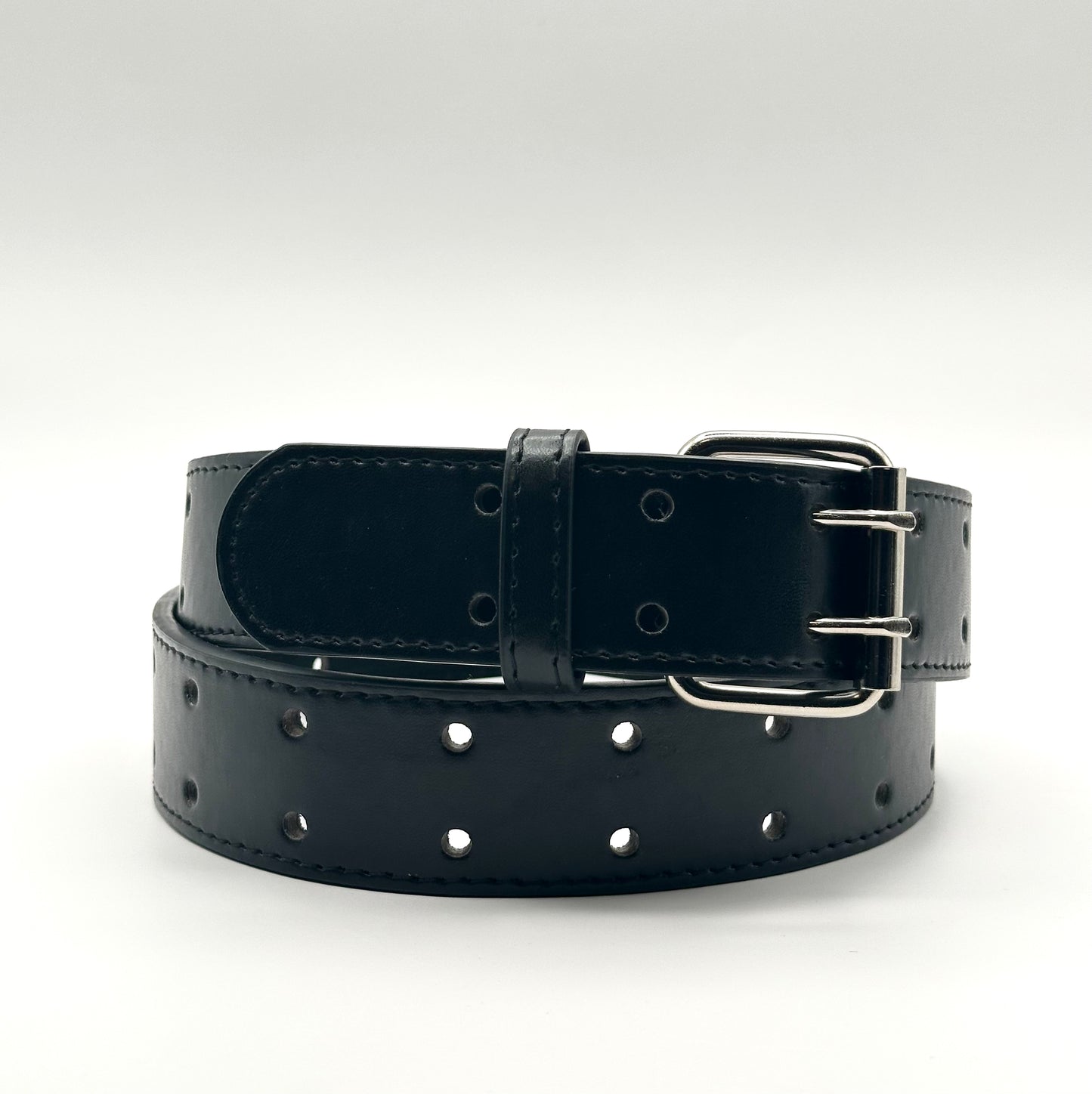 1 1/2" Two Hole Genuine Leather