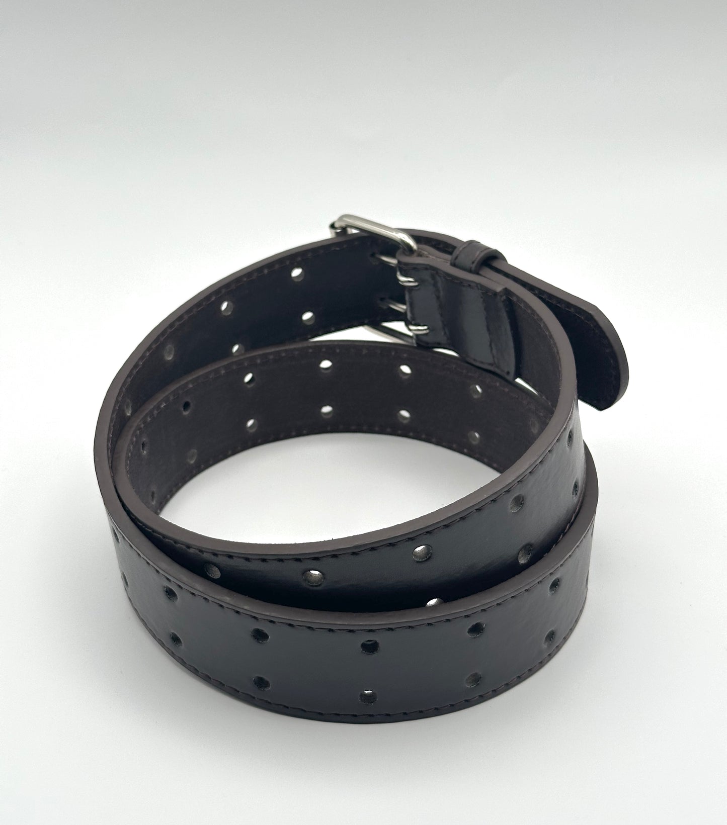 1 1/2" Two Hole Genuine Leather
