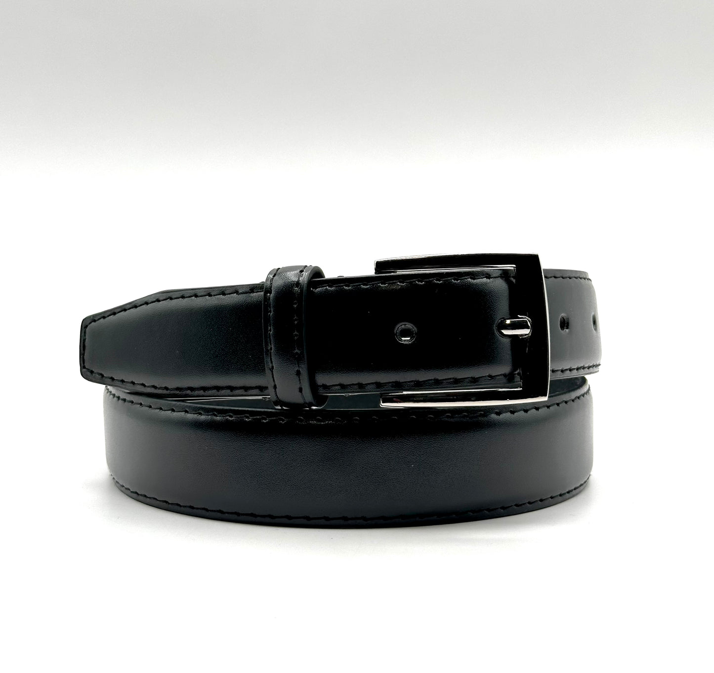 1 1/4" Genuine Leather Belt Style B