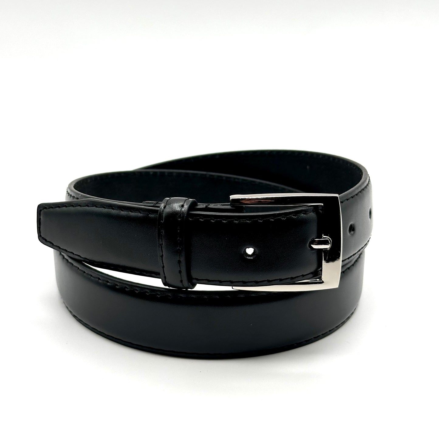1 1/4" Genuine Leather Belt Style B