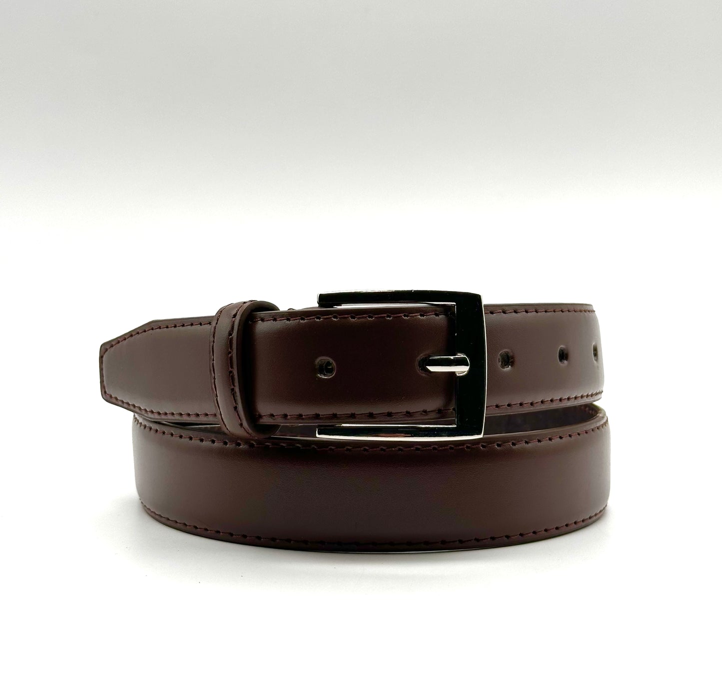 1 1/4" Genuine Leather Belt Style B