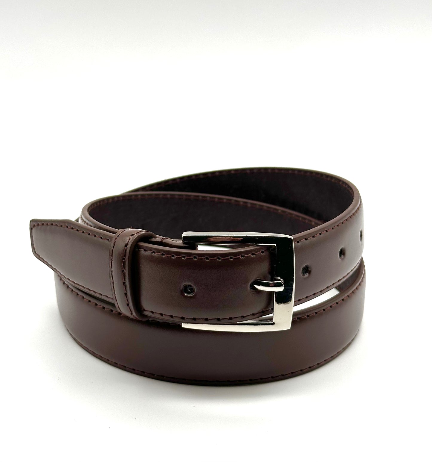 1 1/4" Genuine Leather Belt Style B