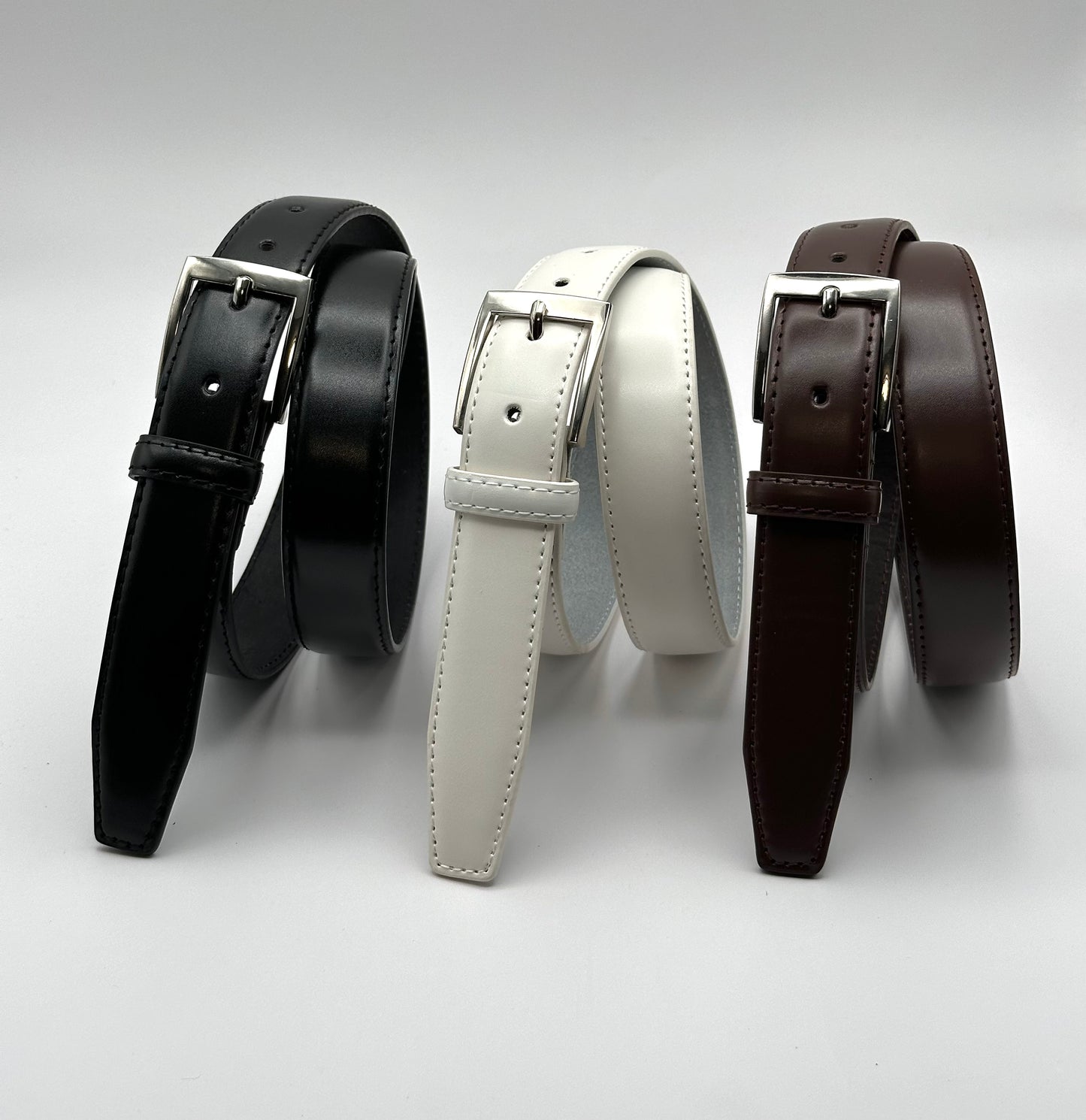 1 1/4" Genuine Leather Belt Style B