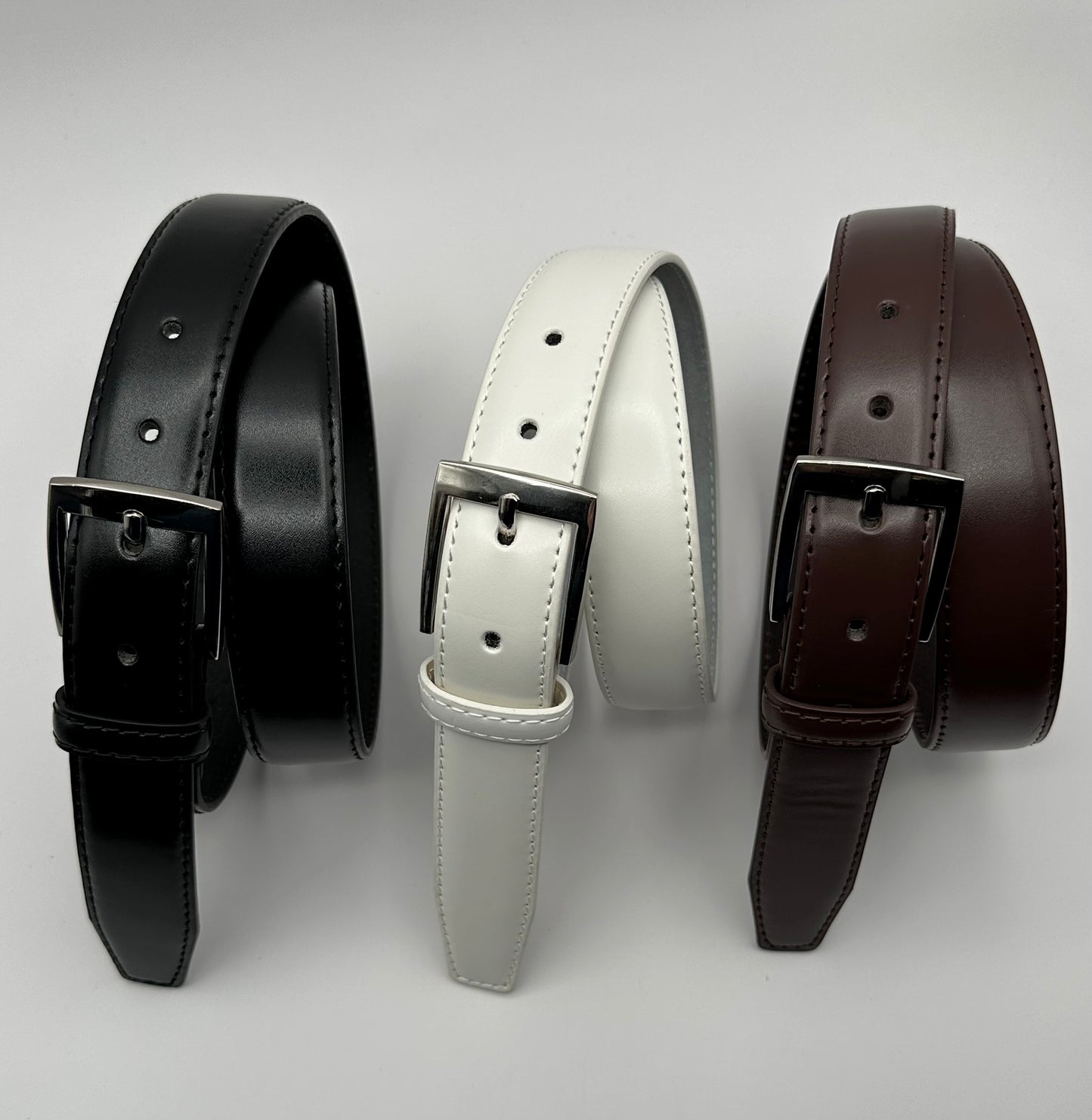 1 1/4" Genuine Leather Belt Style B